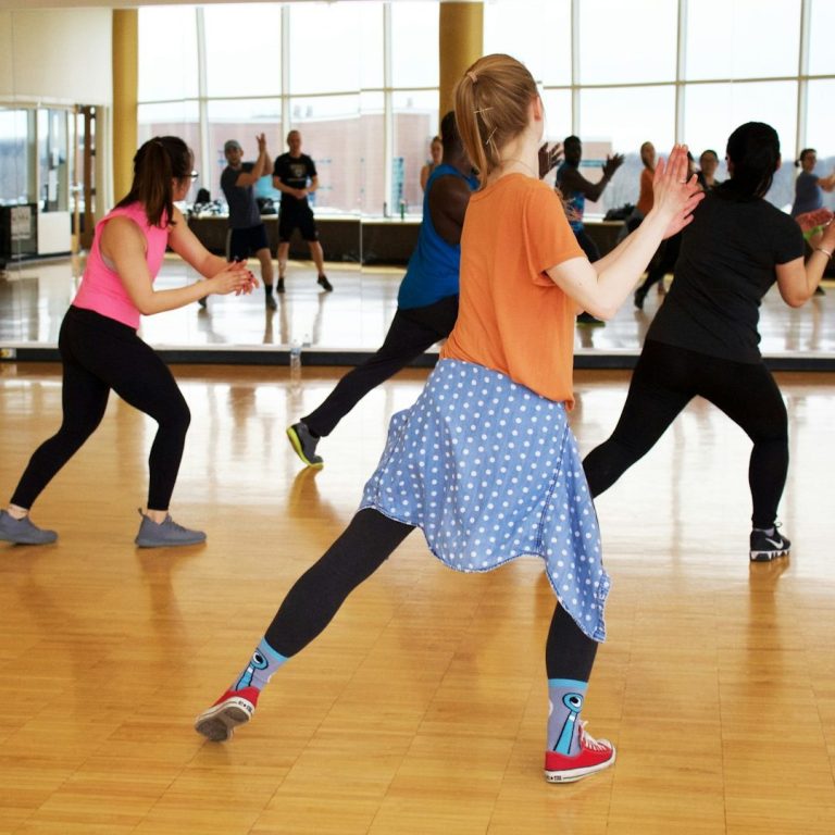 Teamwork, Talent, and Fun Young dancers rehearsing a routine in class